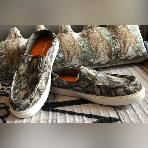 Sperry top sider Camo boot shoes women’s size 6 - Picture 7 of 10